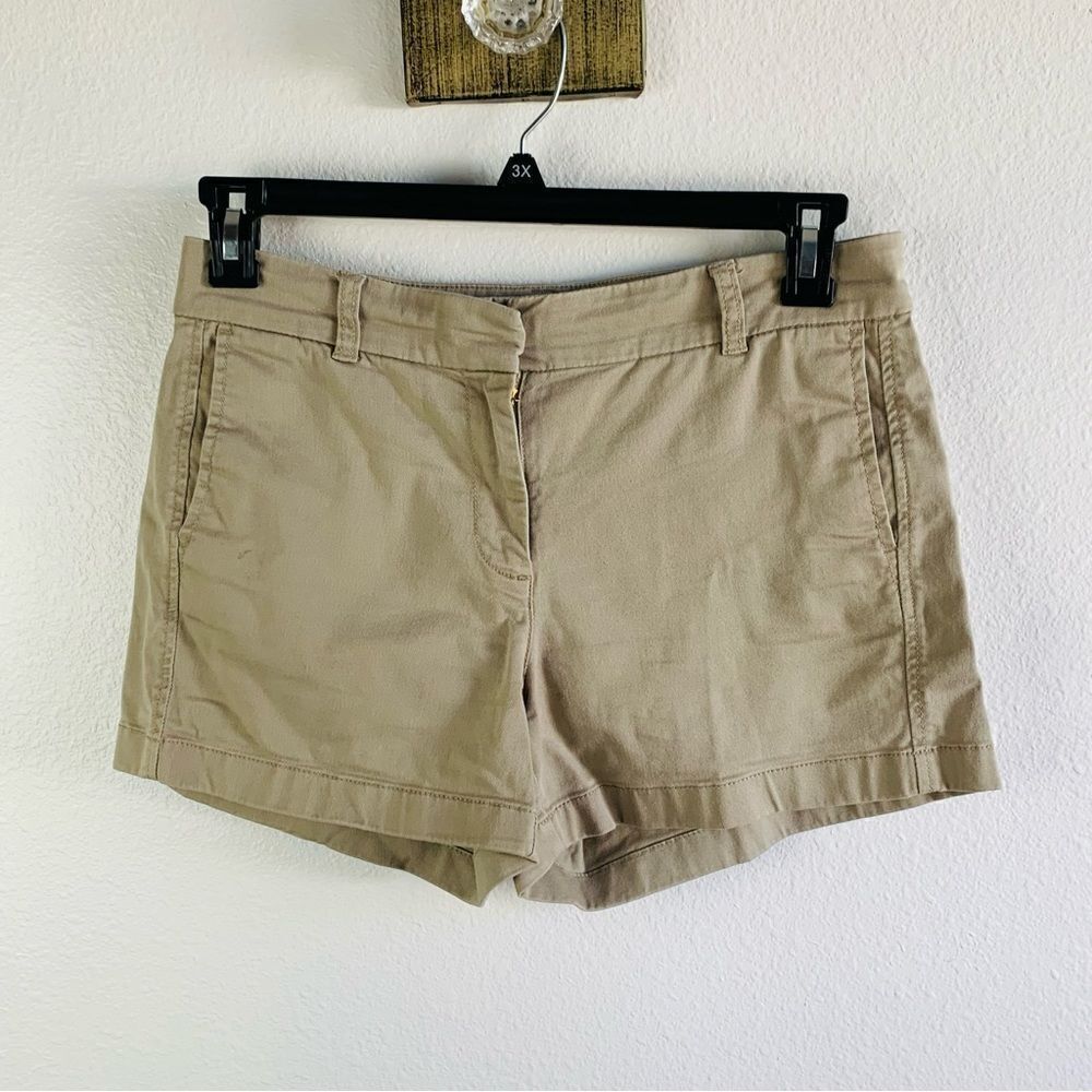 J Crew Khaki Chino Shorts‎